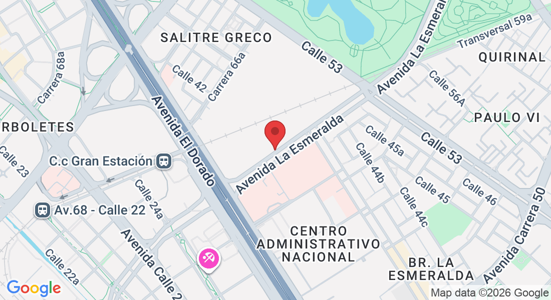 Av. La Esmeralda #42-41, Bogotá, Colombia