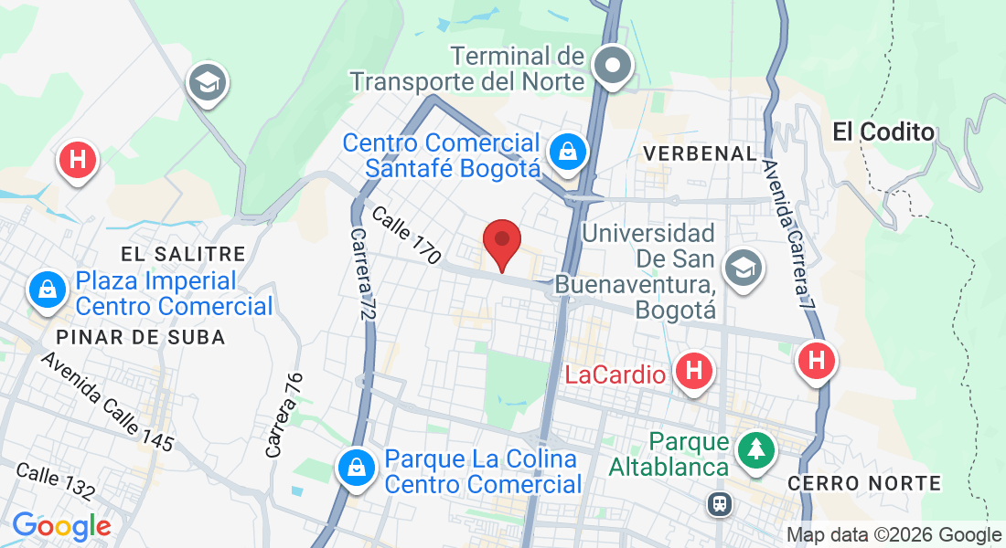 Cl. 170 #49b96, Bogotá, Colombia