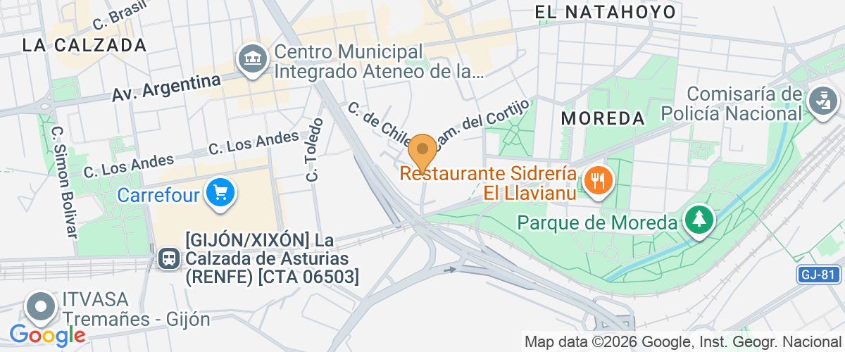 Cam. del Cortijo, 54, Gijon-Oeste, 33212 Gijón, Asturias, España
