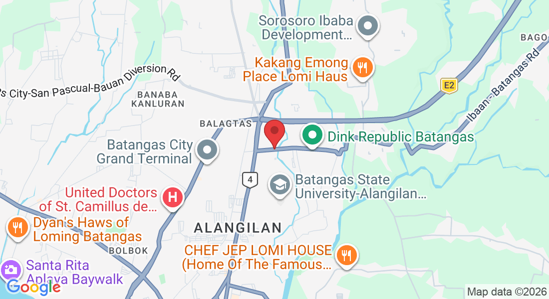 San Jose - Ibaan - Batangas Rd, Brgy. Balagtas, Batangas City, 4200 Batangas, Philippines