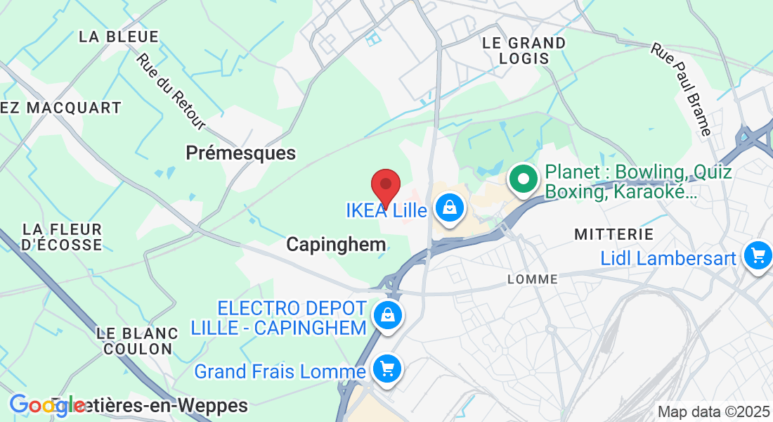 3 Pl. Gandhi, 59160 Capinghem, France