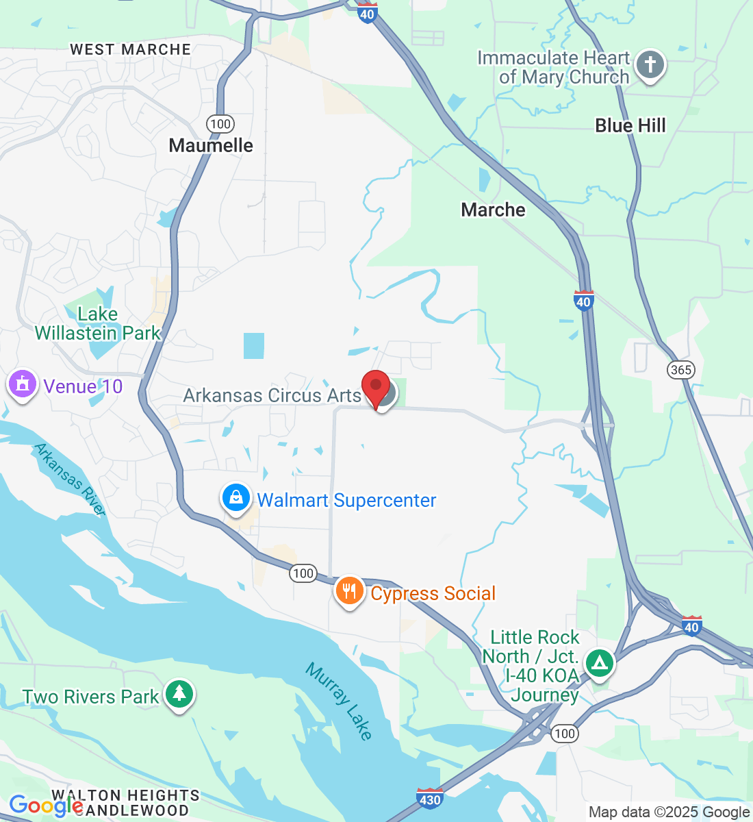 9300 White Oak Crossing, Maumelle, AR 72113, USA