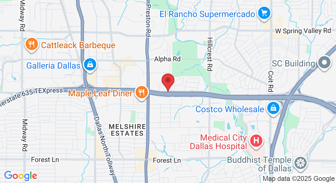 Lyndon B Johnson Fwy W, Dallas, TX 75240, USA