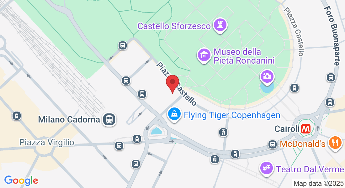 Piazza Castello, 21, 20121 Milano MI, Italia