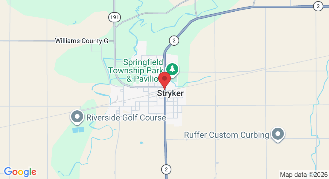 112 S Defiance St, Stryker, OH 43557, USA