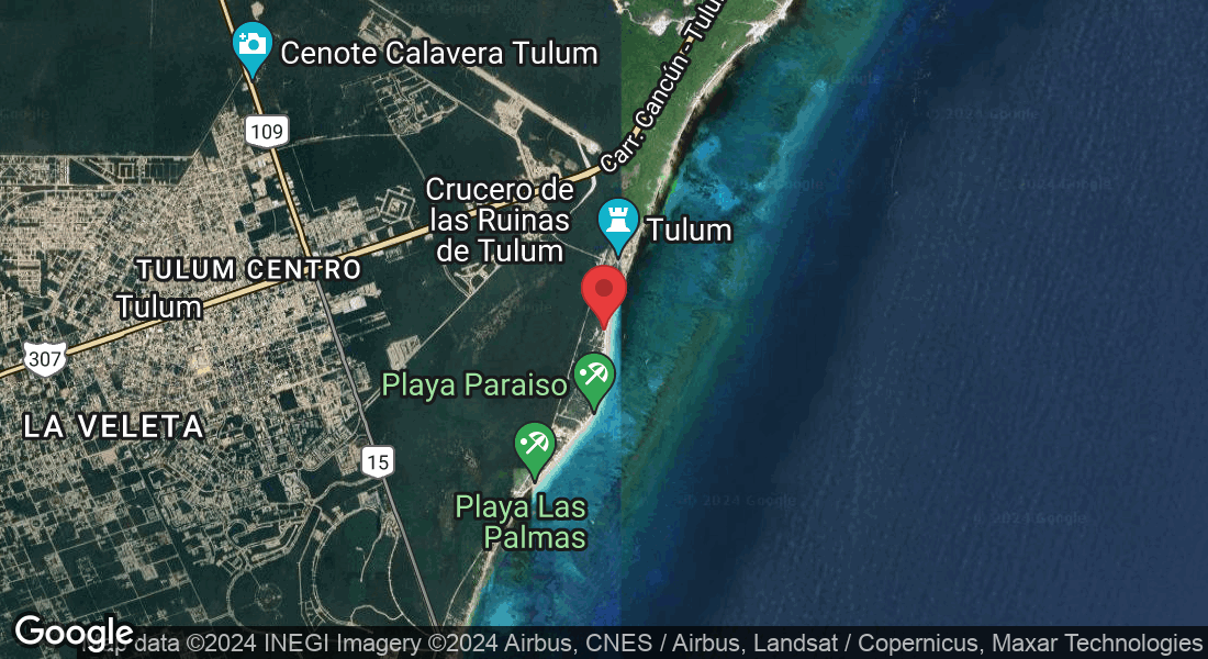 Playa Santa Fe, Zona Hotelera Tulum, Tulum, Quintana Roo, Mexico