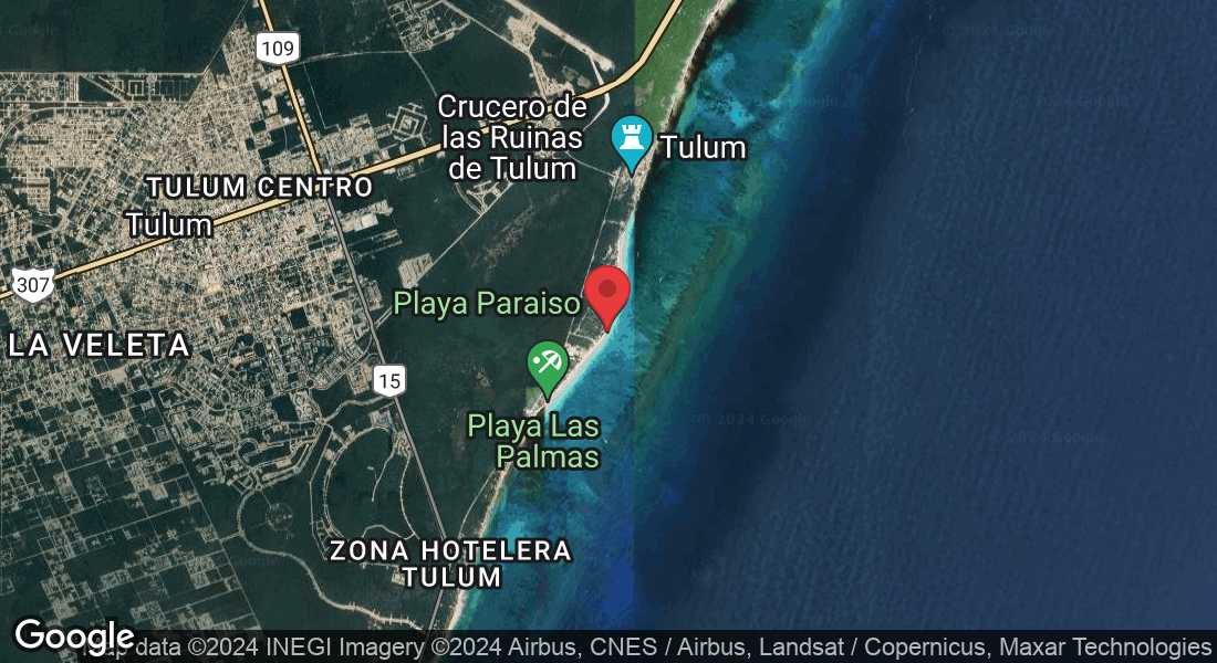 Paradise Beach, Quintana Roo, Mexico
