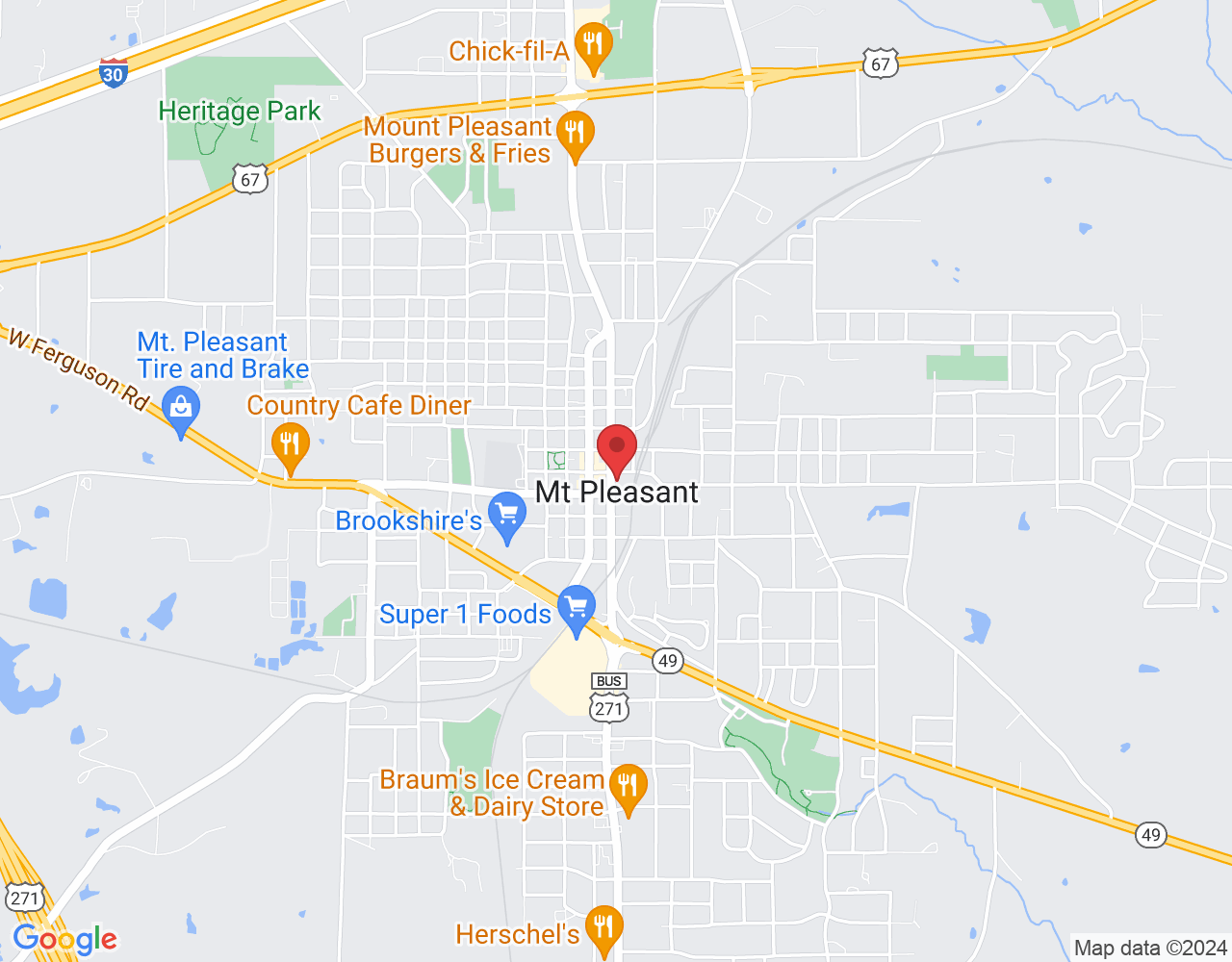 114 N Jefferson Ave, Mt Pleasant, TX 75455, USA