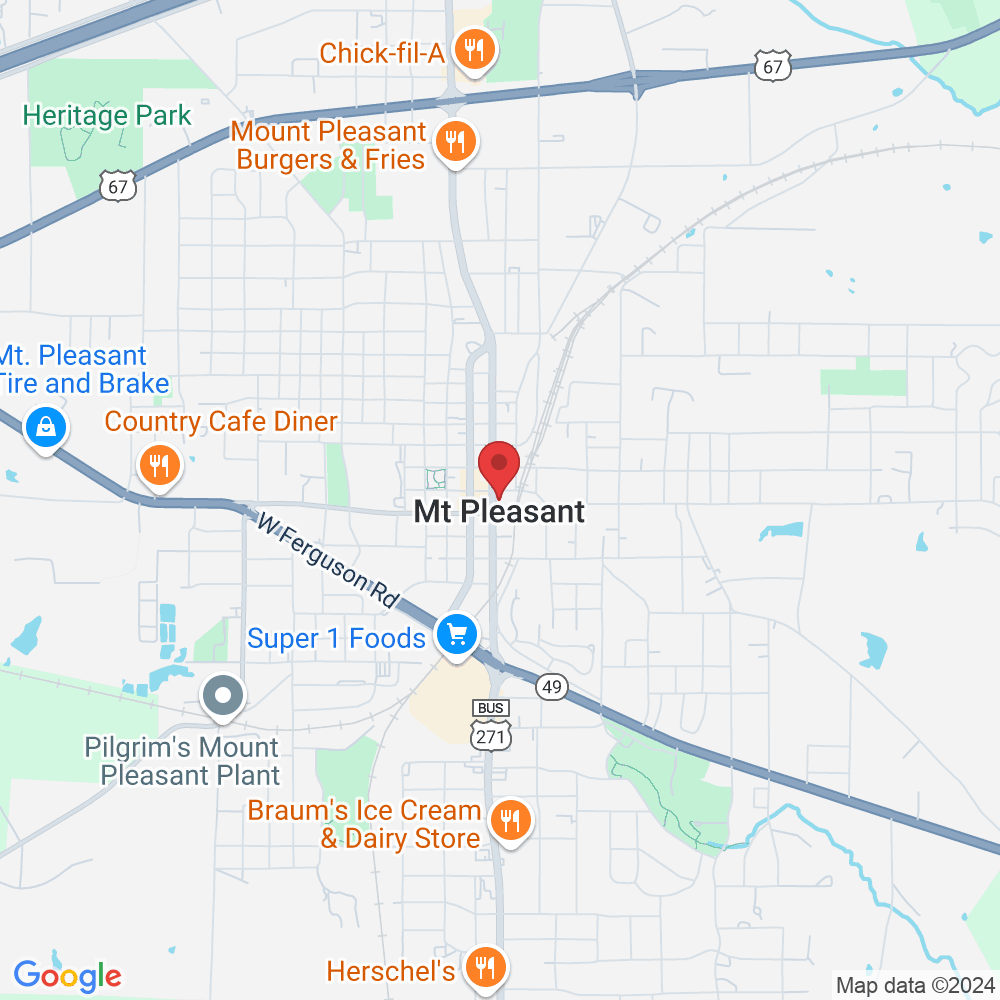 114 N Jefferson Ave, Mt Pleasant, TX 75455, USA