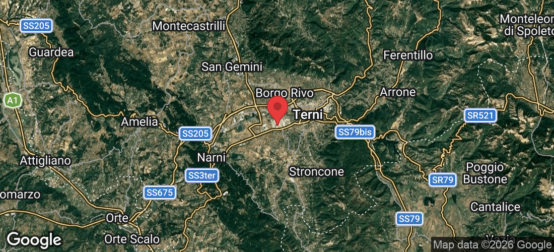 Via Maestri del Lavoro, 37, 05100 Terni TR, Italia