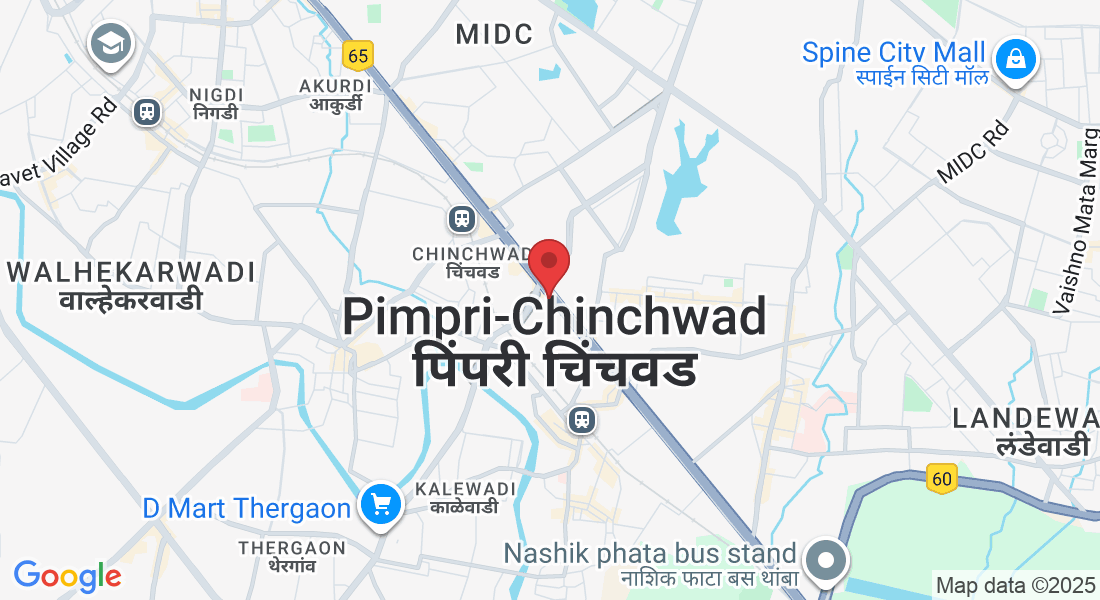 Office No 605, 6th Floor, B Zone Building, Beside Vijay Sales Morwadi, Pimpri, Chinchwad, Old Mumbai Pune Highway, Main, road, Chinchwad, Pimpri-Chinchwad, Maharashtra 411019, India