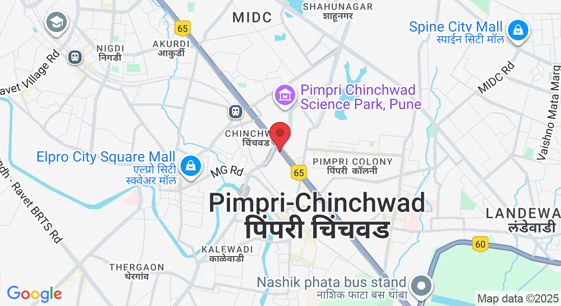 Office No 605, 6th Floor, B Zone Building, Beside Vijay Sales Morwadi, Pimpri, Chinchwad, Old Mumbai Pune Highway, Main, road, Chinchwad, Pimpri-Chinchwad, Maharashtra 411018, India