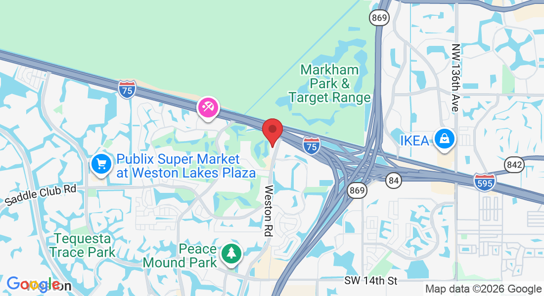 55 Weston Rd suite 101b, Weston, FL 33326, USA