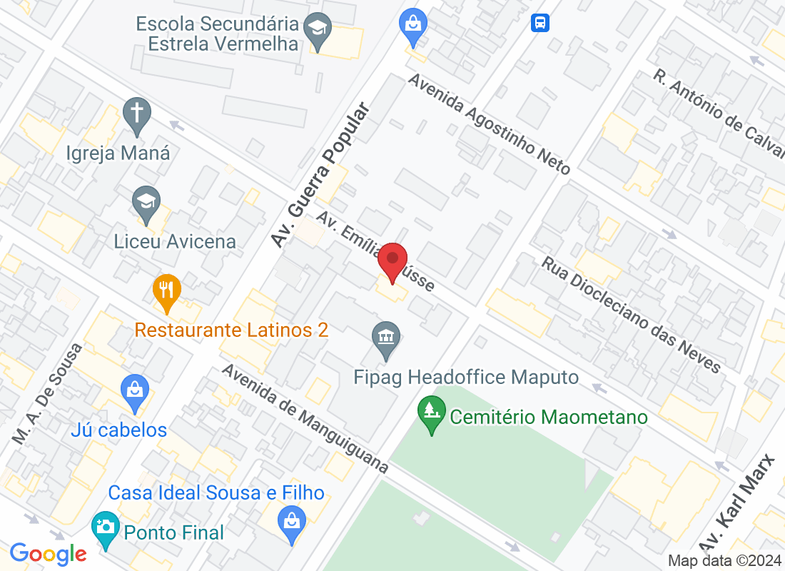 1533 Av. Emília Daússe, Maputo 1106, Mozambique