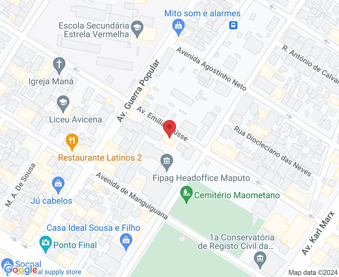 1533 Av. Emília Daússe, Maputo 1106, Mozambique