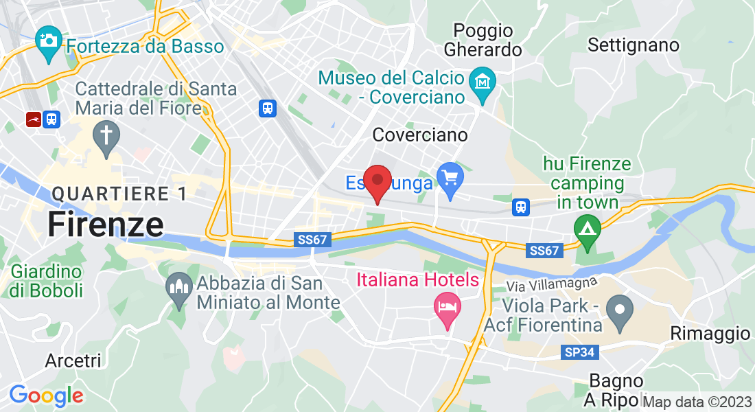 Via Aretina, 167, 50136 Firenze FI, Italia