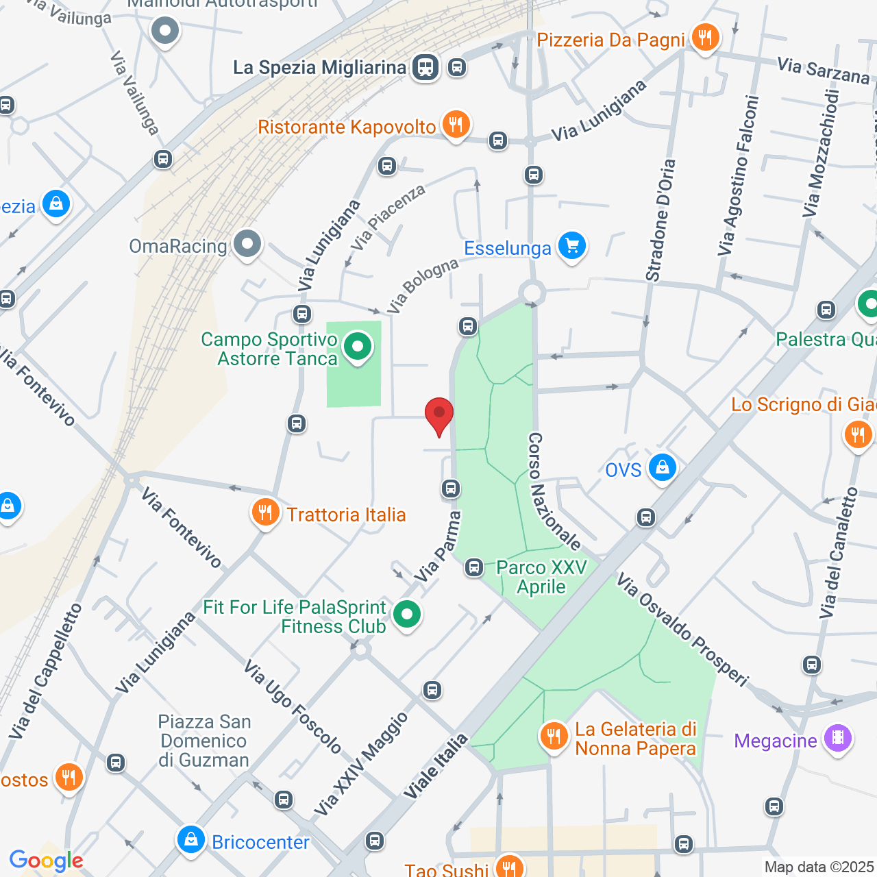 Via Parma, 83, 19125 La Spezia SP, Italia