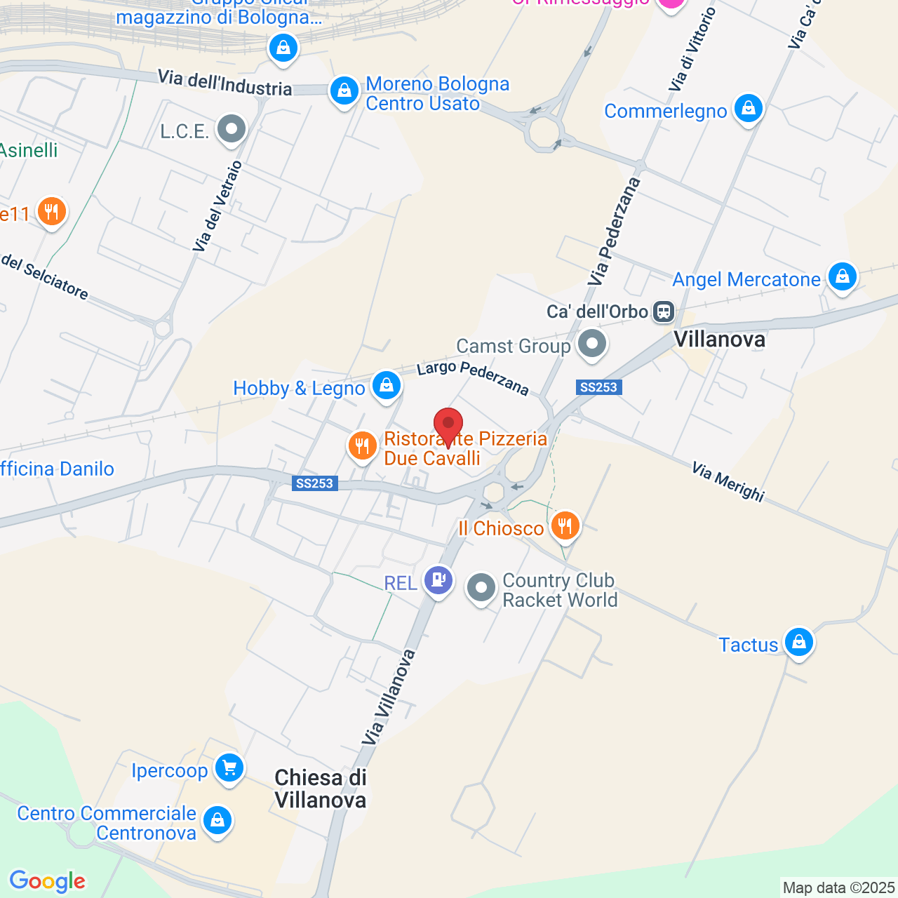 Via Bruno Tosarelli, 340/D, 40055 Villanova BO, Italia