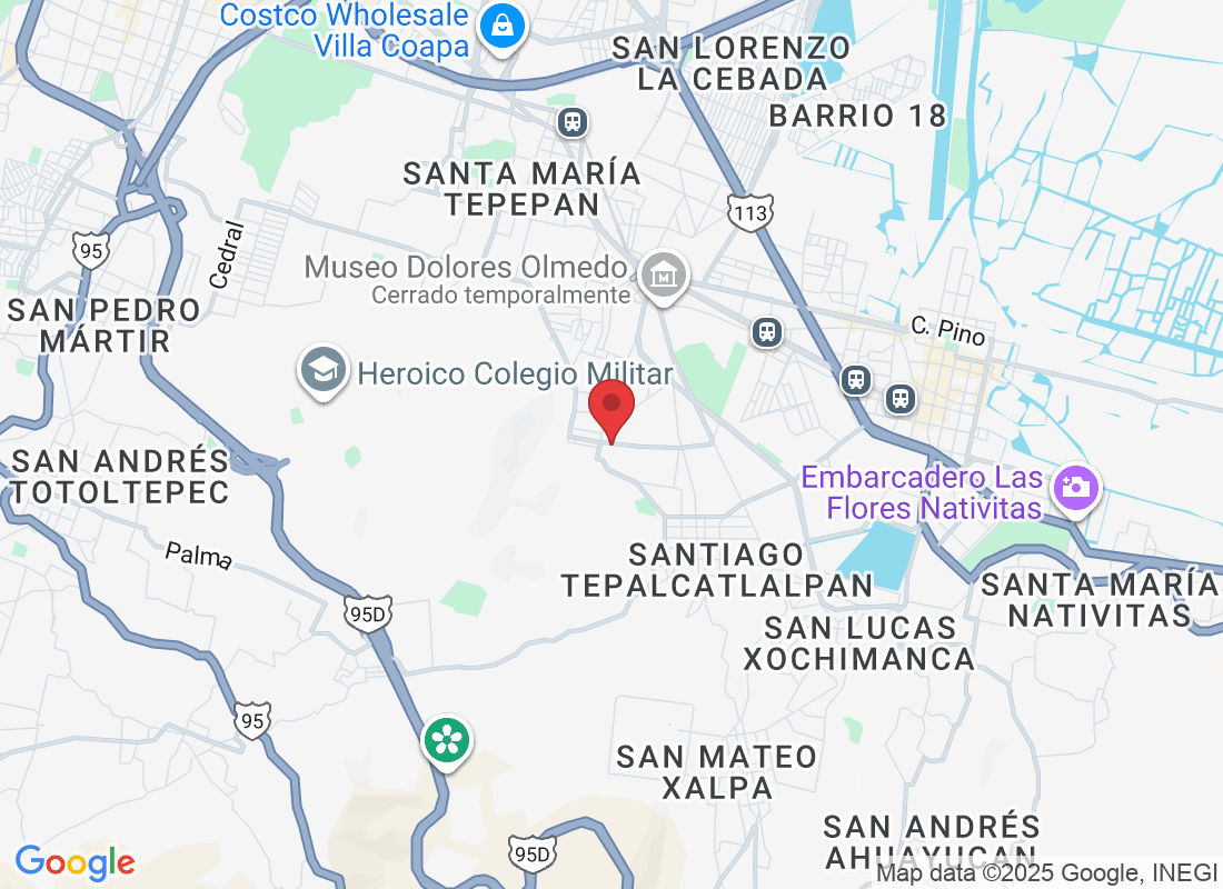 C. Xochimilco 105C, Santa Cruz Xochitepec, Xochimilco, 16100 Ciudad de México, CDMX, México