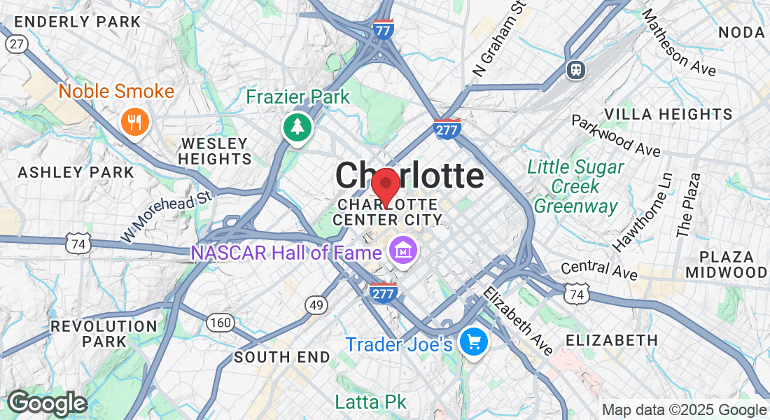 Charlotte center city, Charlotte, NC, USA
