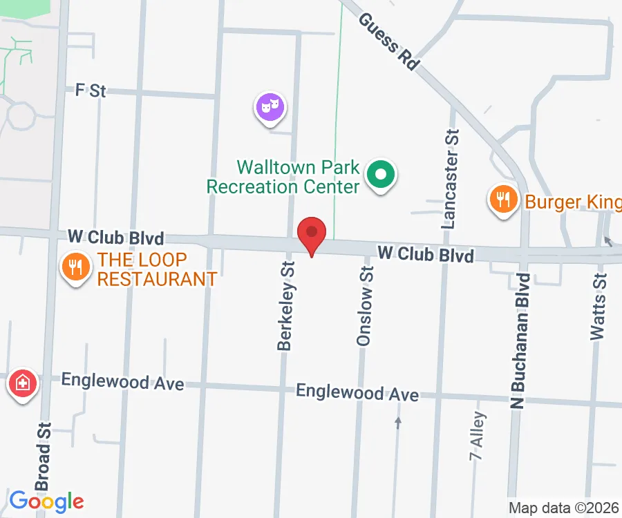 1407 W Club Blvd, Durham, NC 27705, USA