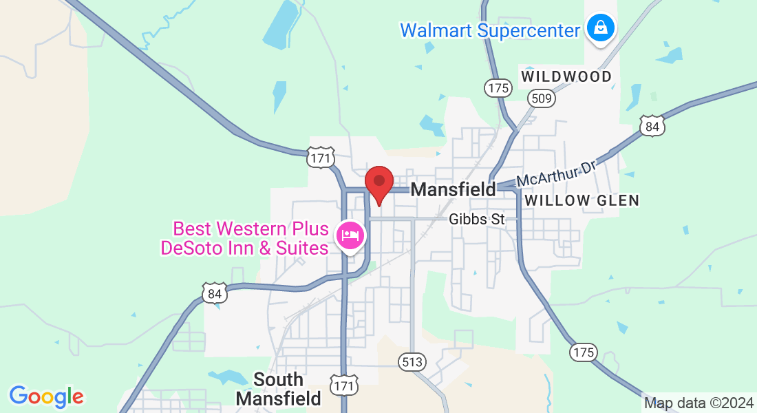 126 Jefferson St, Mansfield, LA 71052, USA