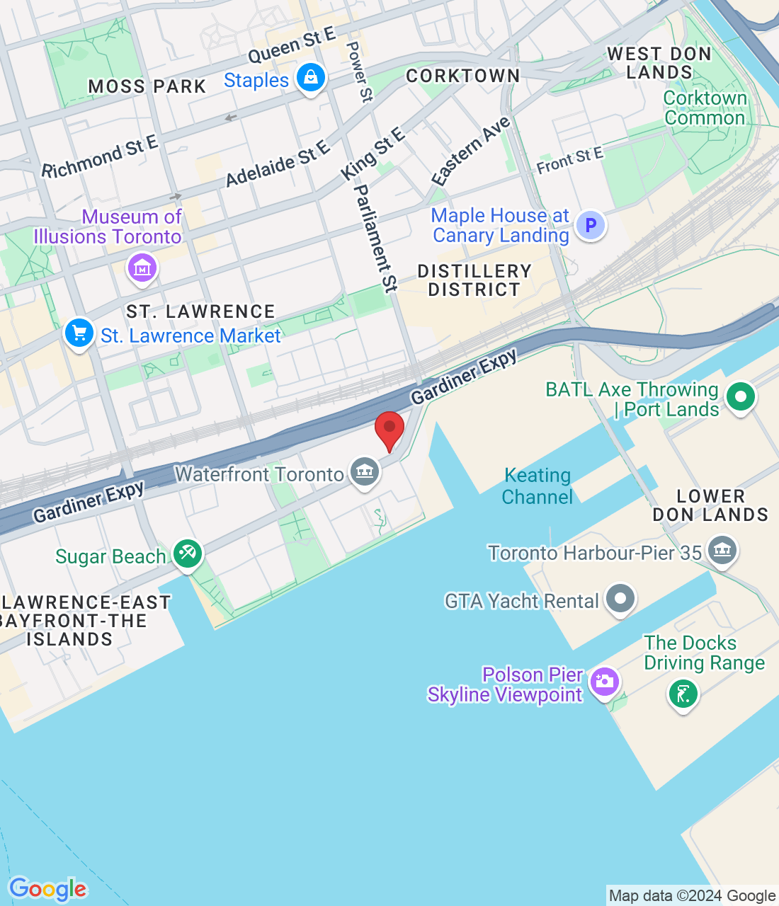 155 Merchants' Wharf, Toronto, ON M5A 1B6, Canada