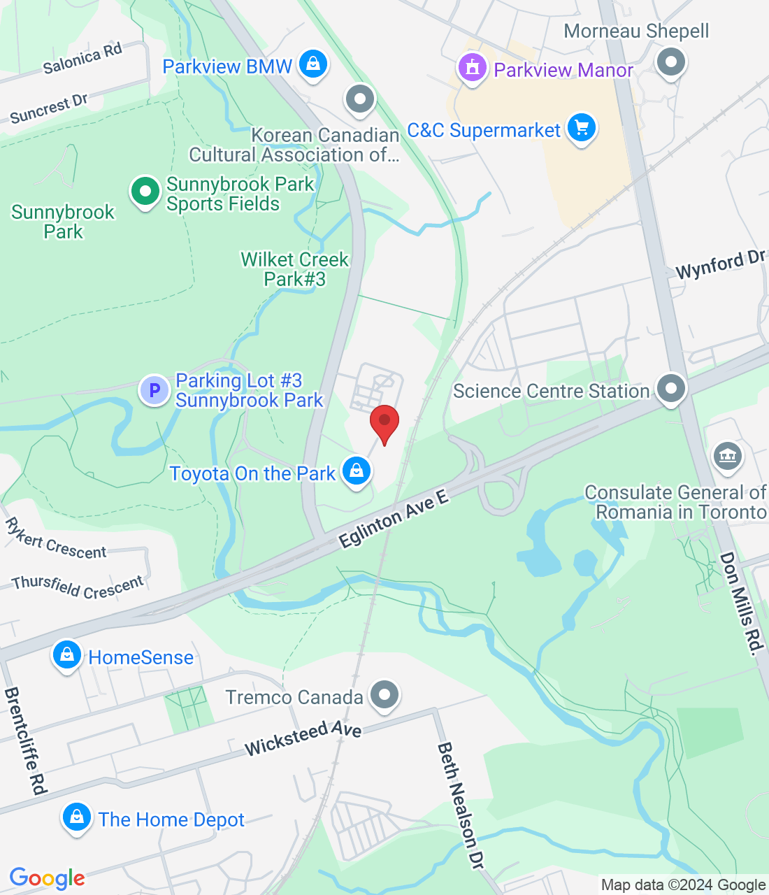 30 Inn On The Pk Dr, North York, ON M3C 0P7, Canada