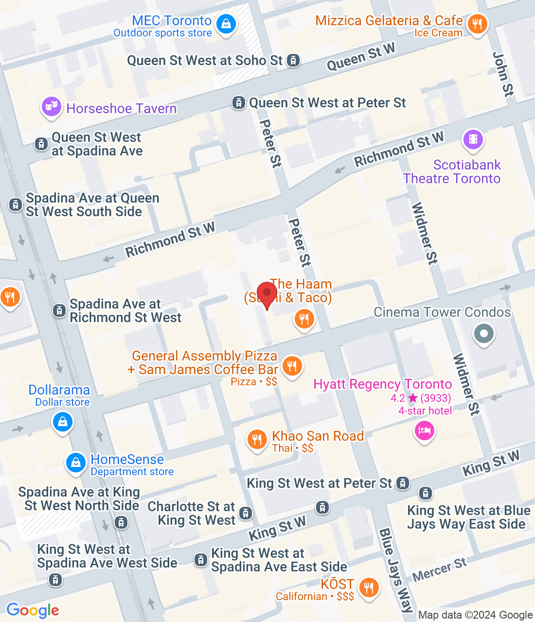350 Adelaide St W, Toronto, ON M5V 1R7, Canada