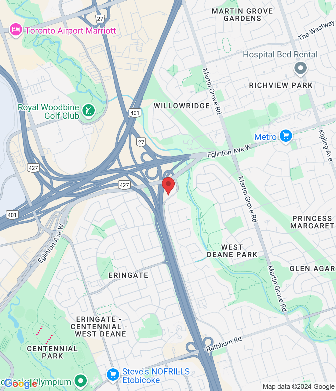 900 The East Mall, Etobicoke, ON M9B 6K2, Canada