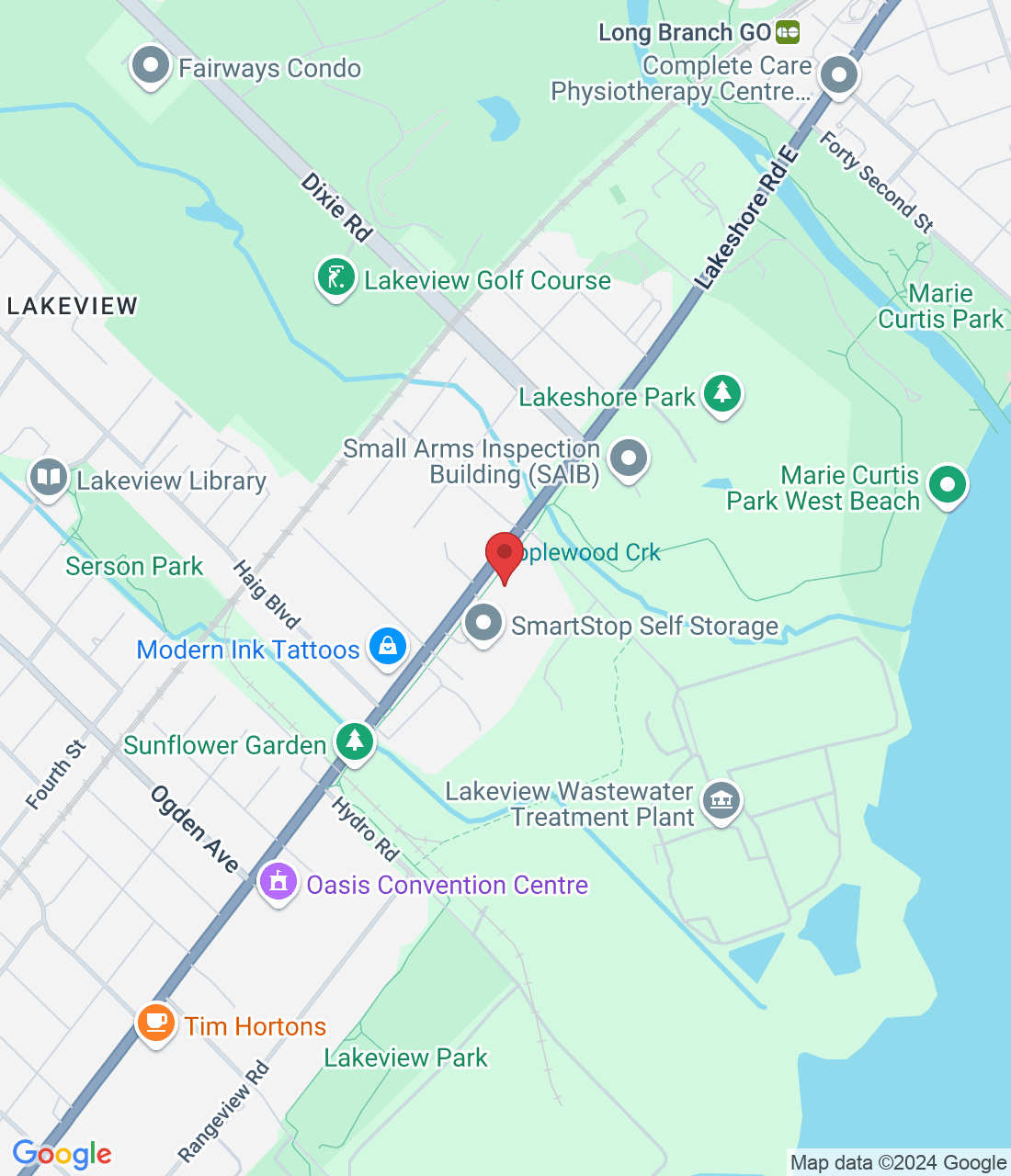 1260 Lakeshore Rd E, Mississauga, ON L5E 3B8, Canada