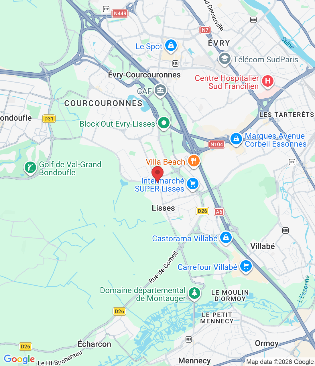 91090 Lisses, France