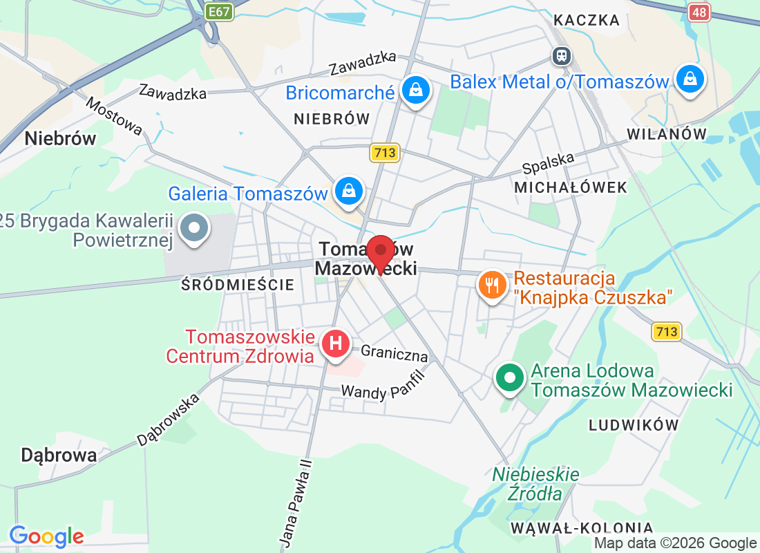 Świętego Antoniego 15, 97-200 Tomaszów Mazowiecki, Polska