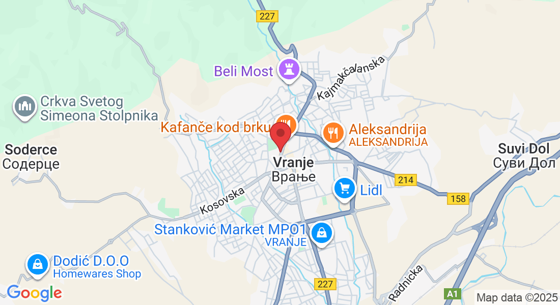 Partizanska 10, Vranje, Serbia