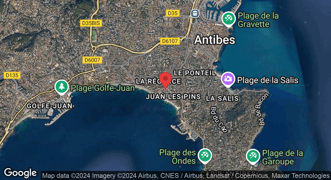 10 Av. Maréchal Joffre, 06160 Antibes, France