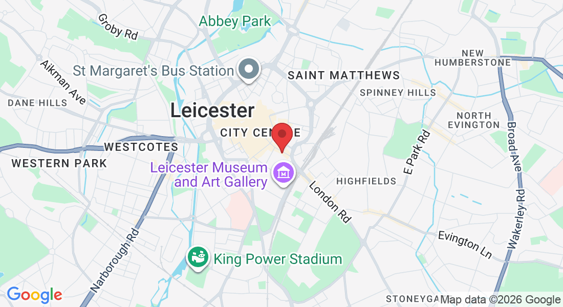 127 Granby St, Leicester LE1 6FD, UK