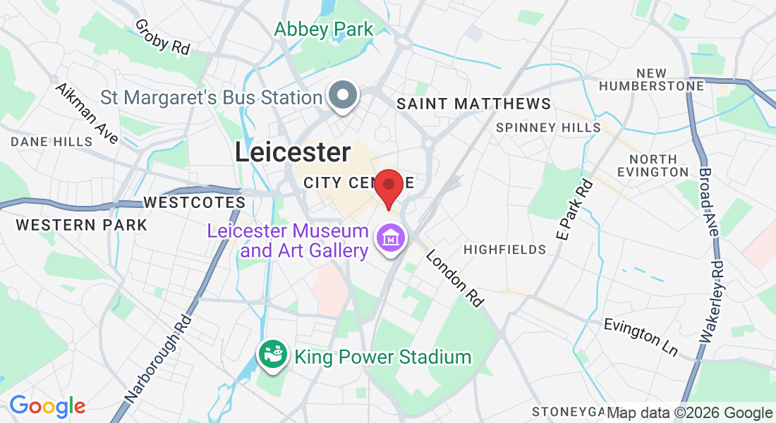127 Granby St, Leicester LE1 6FD, UK
