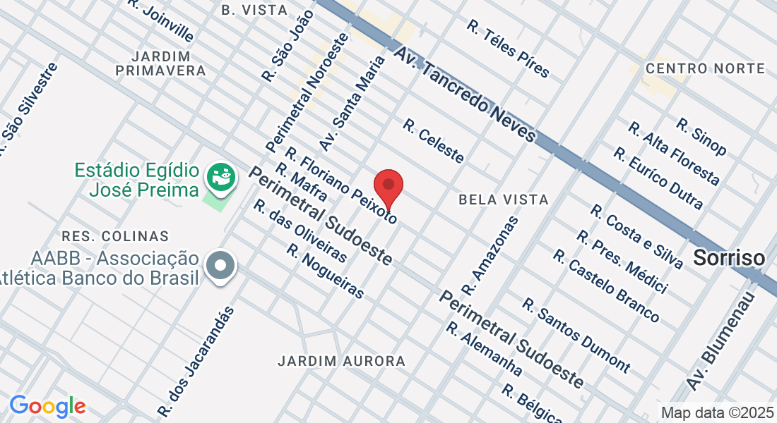 R. Floriano Peixoto - Sorriso, MT, 78890-079, Brasil