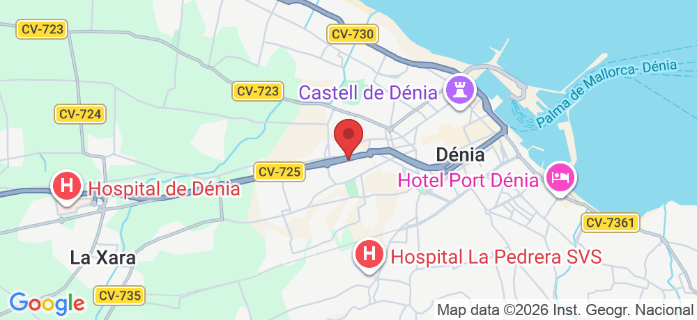 Partida Madrigueres Nord, 12, 03700 Denia, Alicante, Spanje