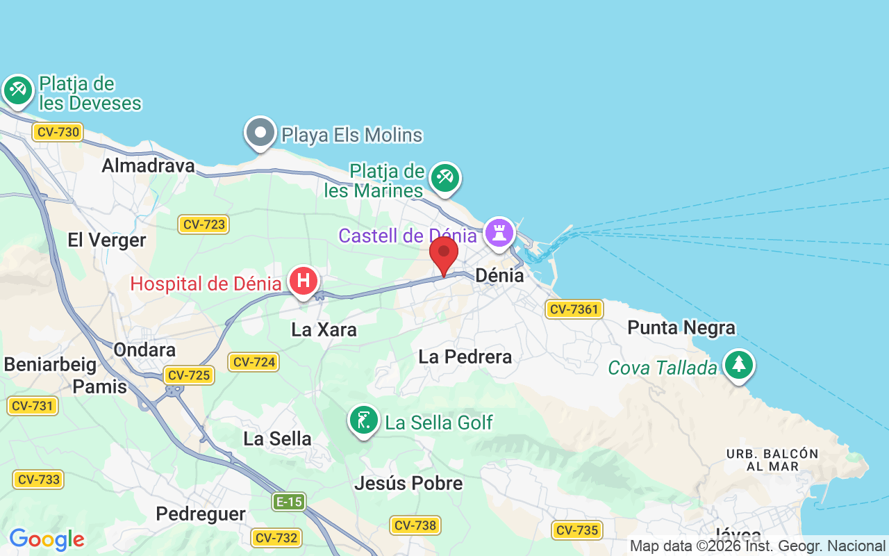 Partida Madrigueres Nord, 12, 03700 Denia, Alicante, Spanje