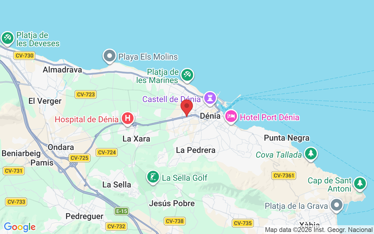 Partida Madrigueres Nord, 12, 03700 Denia, Alicante, Spanje
