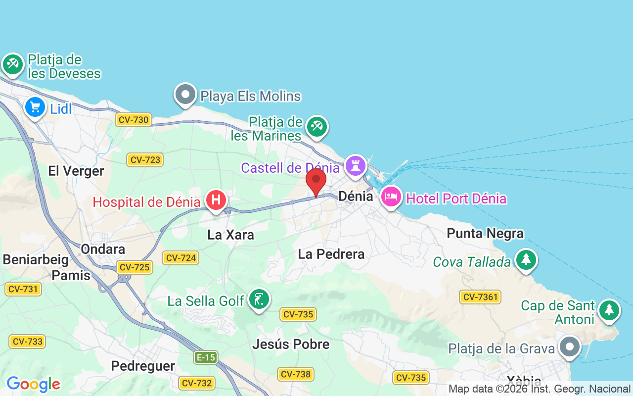 Partida Madrigueres Nord, 12, 03700 Denia, Alicante, Spanje