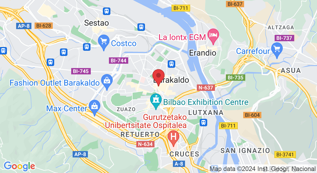 Merindad de Uribe Kalea, 14, 48901 Barakaldo, Bizkaia, Spain