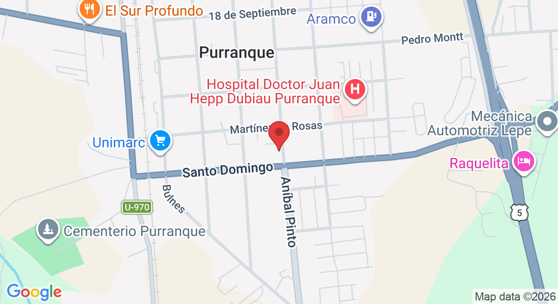 Aníbal Pinto 571, 5380000 Purranque, Los Lagos, Chile