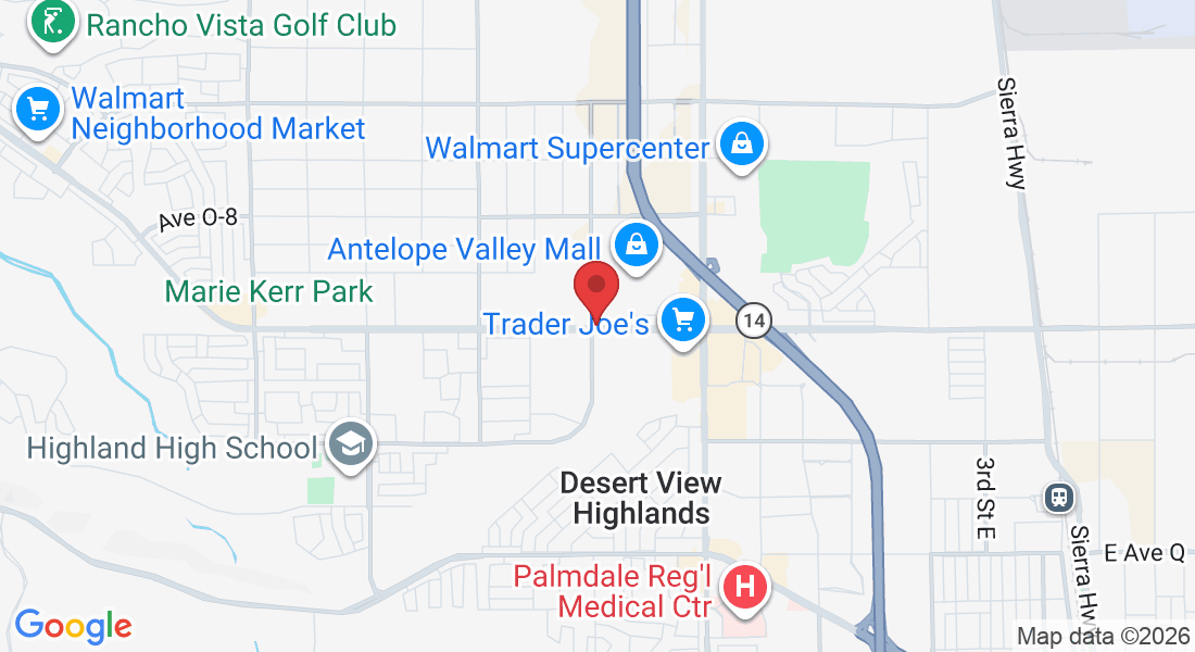 1401 Rancho Vista Blvd, Palmdale, CA 93551, USA