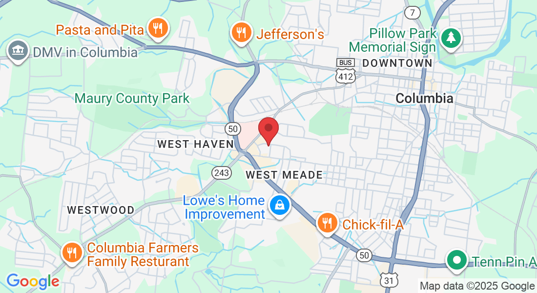 1603 Rosewood Dr, Columbia, TN 38401, USA