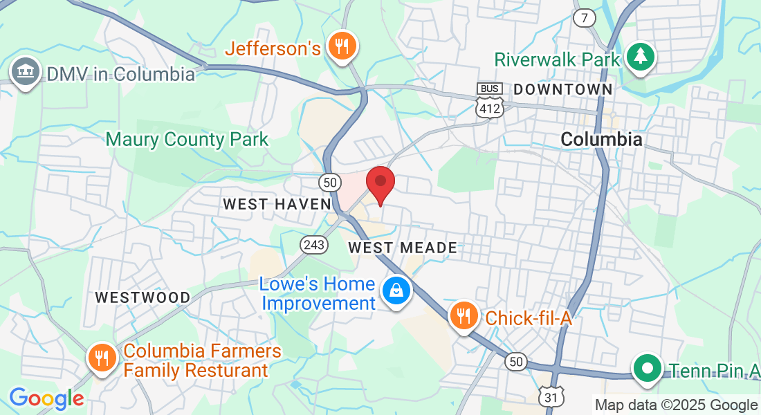 1603 Rosewood Dr, Columbia, TN 38401, USA