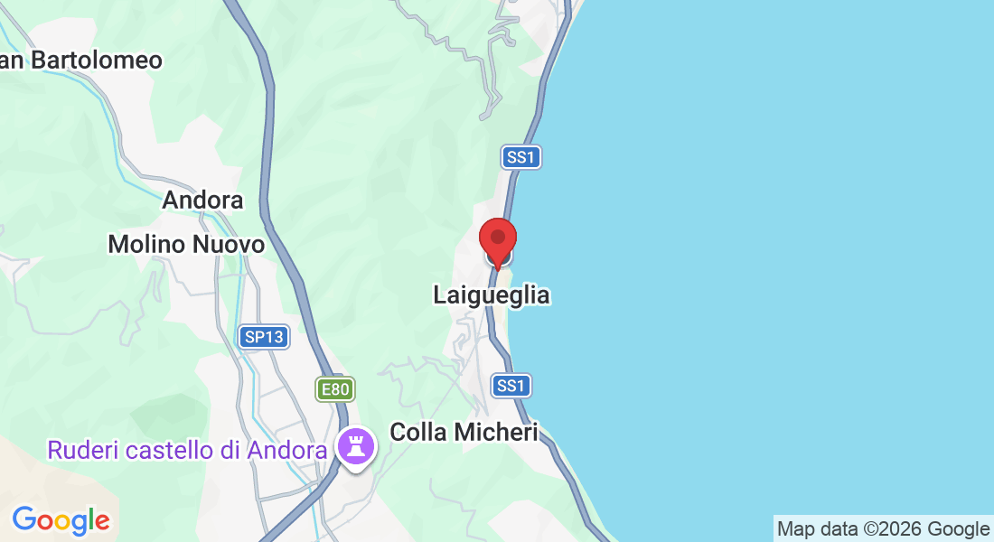 Via Dante Alighieri, 24, 17053 Laigueglia SV, Italia