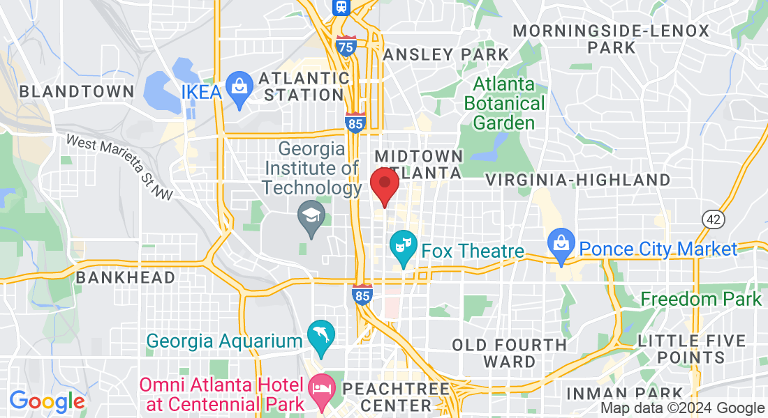 W Peachtree St NW, Atlanta, GA, USA