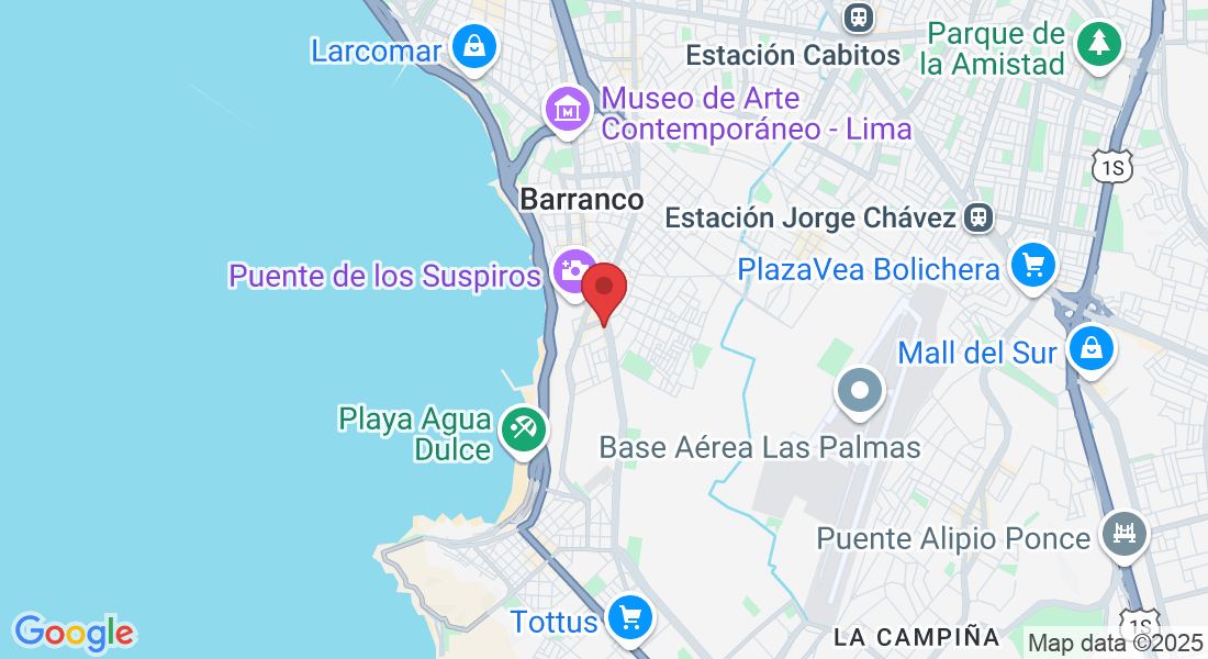 Av. Almte. Miguel Grau 107, Barranco 15063, Perú
